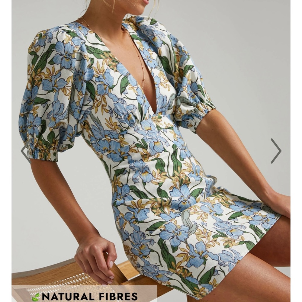 Mini floral dress
